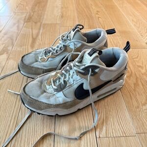 Nike Air Max 90 Futura Tan Black Sand White DM9922-002 Womens Size 8.5 Sneakers